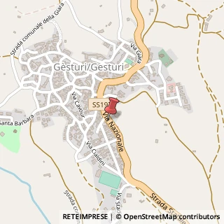 Mappa Località Costa di Framura, 4, 09020, 09020 Gesturi, Medio Campidano (Sardegna)
