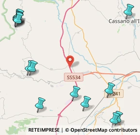 Mappa Viadotto Garga, 87042 Altomonte CS, Italia (7.6765)