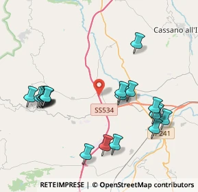 Mappa Viadotto Garga, 87042 Altomonte CS, Italia (4.8195)
