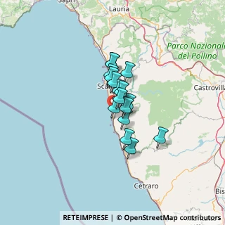Mappa Via Variante SS18 VI Traversa, 87020 Grisolia CS, Italia (8.37375)