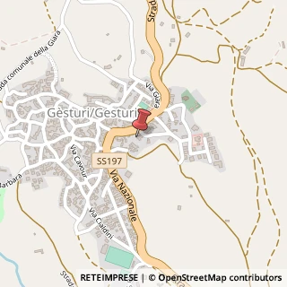 Mappa Località Canali, , 09020 Gesturi, Medio Campidano (Sardegna)
