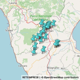 Mappa SP263, 87010 Lungro CS, Italia (10.196)