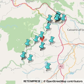 Mappa SP263, 87010 Lungro CS, Italia (8.7075)