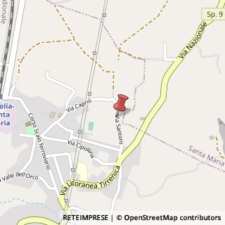 Mappa Via Santoro, 12, 87020 Santa Maria del Cedro, Cosenza (Calabria)