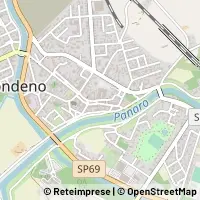Hartă Bondeno