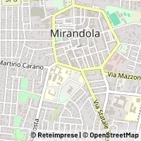 Kort Mirandola
