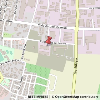 Mappa Via Maestri del Lavoro, 18, 41037 Mirandola, Modena (Emilia Romagna)
