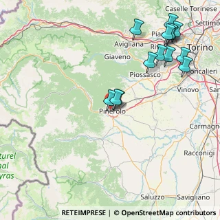 Mappa Viale Franco Gabotto, 10064 Pinerolo TO, Italia (19.54357)