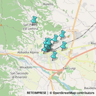 Mappa Piazza Guglielmo Marconi, 10064 Pinerolo TO, Italia (0.82636)