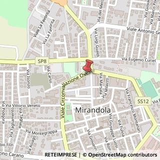 Mappa Piazza della Costituente, 63, 41037 Medolla, Modena (Emilia Romagna)