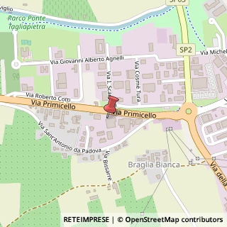 Mappa Via Primicello, 23, 44034 Copparo, Ferrara (Emilia Romagna)