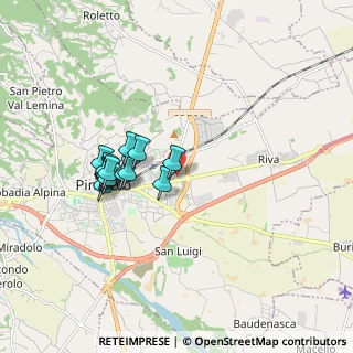 Mappa Via Molino delle Lime, 10064 Pinerolo TO, Italia (1.52714)
