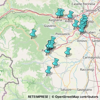 Mappa Via Molino delle Lime, 10064 Pinerolo TO, Italia (15.9645)