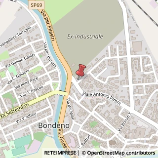 Mappa Via G. Bruno, 2, 44012 Bondeno, Ferrara (Emilia Romagna)