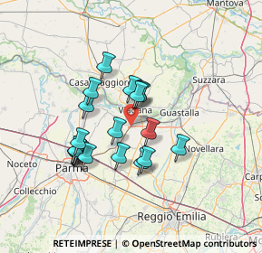 Mappa 42041 Brescello RE, Italia (11.543)