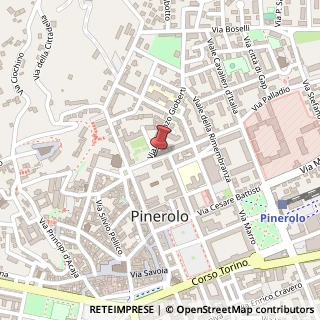 Mappa Via G. B. Rossi, 3, 10064 Pinerolo, Torino (Piemonte)