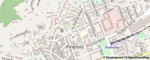 Mappa Pinerolo