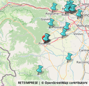 Mappa Via Brunetta d'usseaux, 10064 Pinerolo TO, Italia (19.12706)