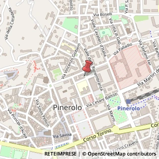 Mappa Piazza Guglielmone, 1, 10064 Pinerolo, Torino (Piemonte)