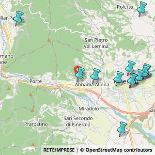 Mappa Via Priolo, 10064 Pinerolo TO, Italia (3.06538)