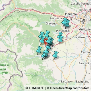 Mappa Via Priolo, 10064 Pinerolo TO, Italia (9.27722)