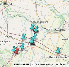 Mappa Piazza della Repubblica, 43056 Torrile PR, Italia (13.53818)