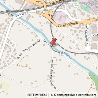 Mappa Strada Borbore, 13, 14100 Asti, Asti (Piemonte)