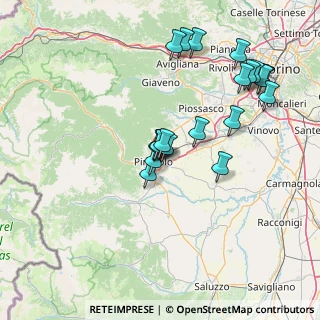 Mappa Via Carlo Merlo, 10064 Pinerolo TO, Italia (14.4485)