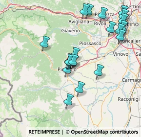 Mappa Via Carlo Merlo, 10064 Pinerolo TO, Italia (16.2735)