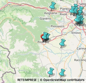 Mappa Via Giulio Maffei, 10064 Pinerolo TO, Italia (22.2125)