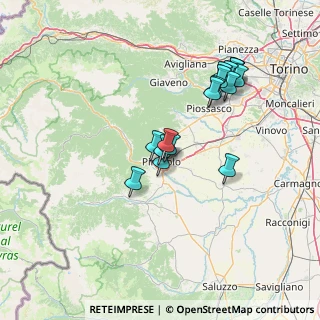 Mappa Via Luciano Luigi, 10064 Pinerolo TO, Italia (13.29941)