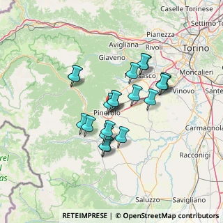 Mappa Happy Baby's, 10064 Pinerolo TO, Italia (11.0445)
