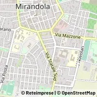 地図 Mirandola
