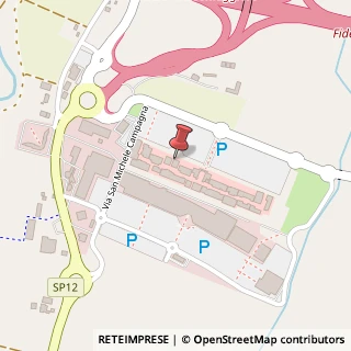 Mappa Via San Michele Campagna, 5, 43036 Fidenza, Parma (Emilia Romagna)
