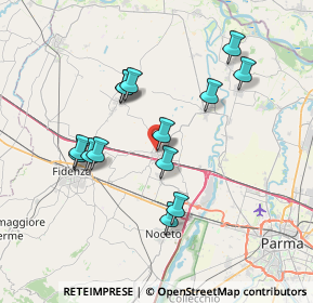 Mappa Via Aimi Carlo, 43012 Fontanellato PR, Italia (6.83286)