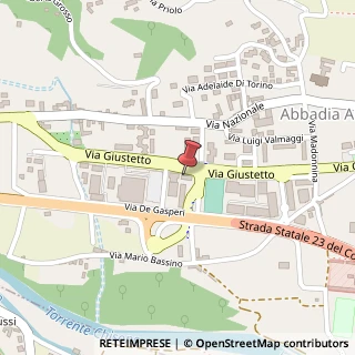 Mappa Via T. Giustetto, 10064 Pinerolo TO, Italia, 10064 Pinerolo, Torino (Piemonte)
