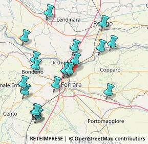 Mappa Via Lavezzola, 44123 Ferrara FE, Italia (17.1935)