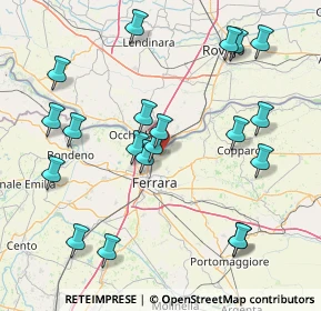 Mappa Via Lavezzola, 44123 Ferrara FE, Italia (17.789)