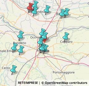 Mappa Via Lavezzola, 44123 Ferrara FE, Italia (16.45556)