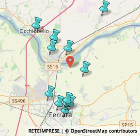 Mappa Via Lavezzola, 44123 Ferrara FE, Italia (4.22083)