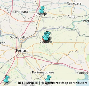 Mappa Via del Lavoro, 44034 Copparo FE, Italia (14.72091)
