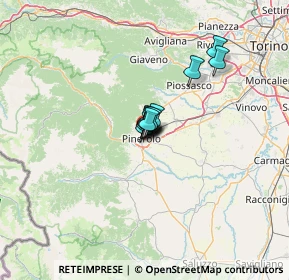 Mappa Via Vigone, 10064 Pinerolo TO, Italia (5.61273)