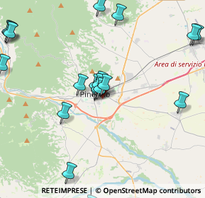 Mappa Via Vigone, 10064 Pinerolo TO, Italia (4.6535)