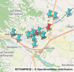 Mappa Via Vigone, 10064 Pinerolo TO, Italia (1.59714)