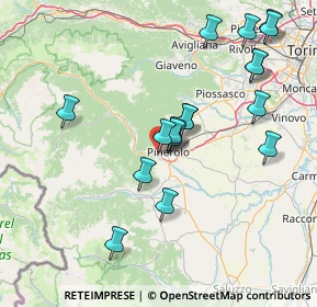 Mappa Via Madonnina, 10064 Pinerolo TO, Italia (15.33667)