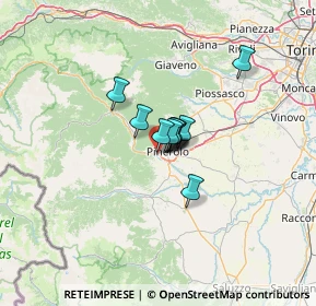 Mappa Via Madonnina, 10064 Pinerolo TO, Italia (5.88636)