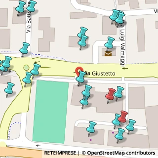 Mappa Via T. Giustetto, 10064 Pinerolo TO, Italia (0.08621)