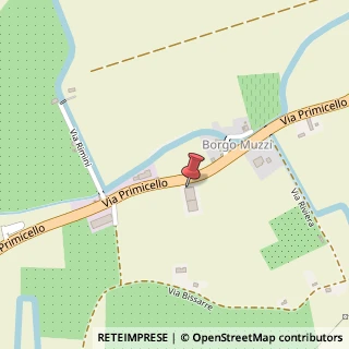 Mappa Via Primicello, 44034 Copparo, Ferrara (Emilia Romagna)