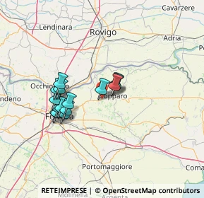 Mappa Tamara, 44034 Copparo FE, Italia (11.606)