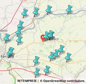 Mappa Tamara, 44034 Copparo FE, Italia (9.359)